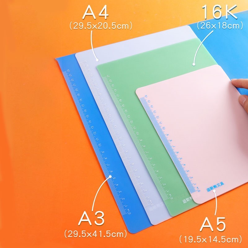 Plate Clip Folder A4 Splint Students use Writing Pad Board Office Hard Board Mat Book Drawing Board Ark