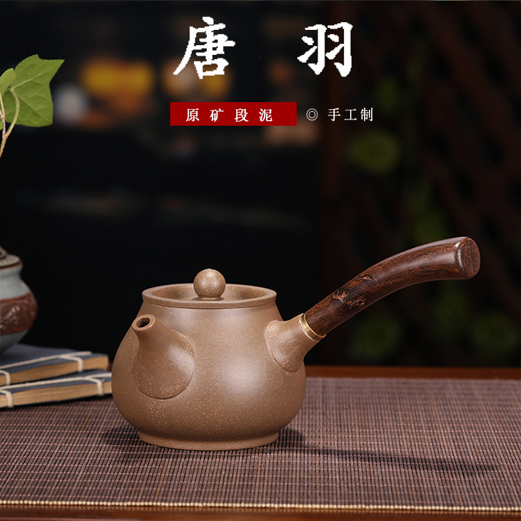 Lixing Purple Sand Pot Famous all Handmade Tang Yu Teapot Original Mine Section Clay Kung Fu 250cc