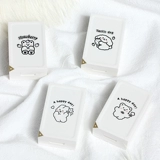 Матовые портативные невидимые маленькие брендовые очки, коробка, простой и элегантный дизайн