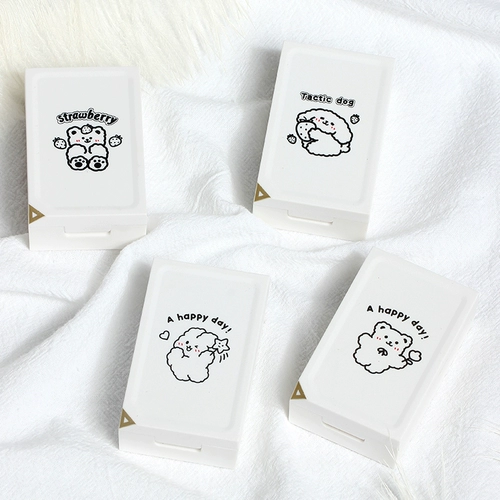 Матовые портативные невидимые маленькие брендовые очки, коробка, простой и элегантный дизайн