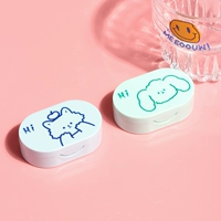 CM-011 Cartoon 【Blue Fox+зеленый щенок】