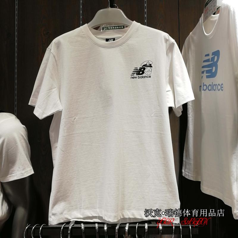BALANCE MỚI / NB Takasawa tên chung áo thun nam và nữ cotton ngắn tay AMT91558 / 598/597/553 - Áo phông thể thao áo thun tập gym