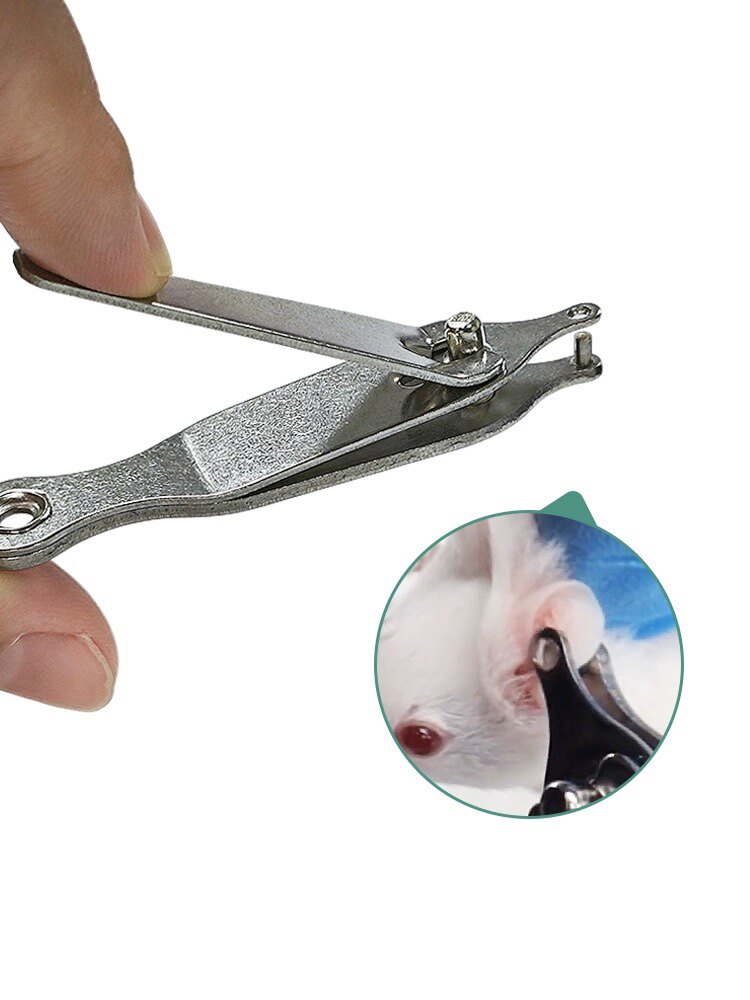 小鼠打耳器 大鼠耳朵打孔钳 打孔器 老鼠打孔标记 老鼠打孔剪2mm
