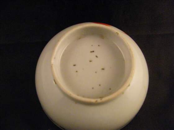 Ancient porcelain old porcelain ancient porcelain Qing Dynasty Guangxu Taishi Shaobao pastel small bowl