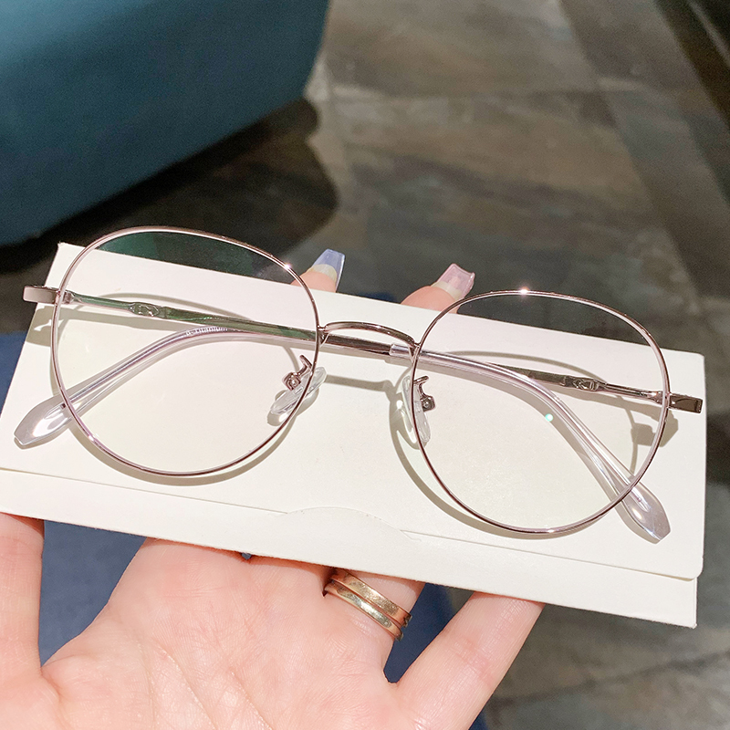Glasses for Square and Round Faces, Non-Fogging, Non-Discoloring, Small Frame, Purple, High-End Look, Prescription Glasses for Men and Women, Available with Prescription Lenses Glasses for Square and Round Faces, Non-Fogging, Non-Discoloring, Small Frame, Purple, High-End Look, Prescription Glasses for Men and Women, Available with Prescription Lenses