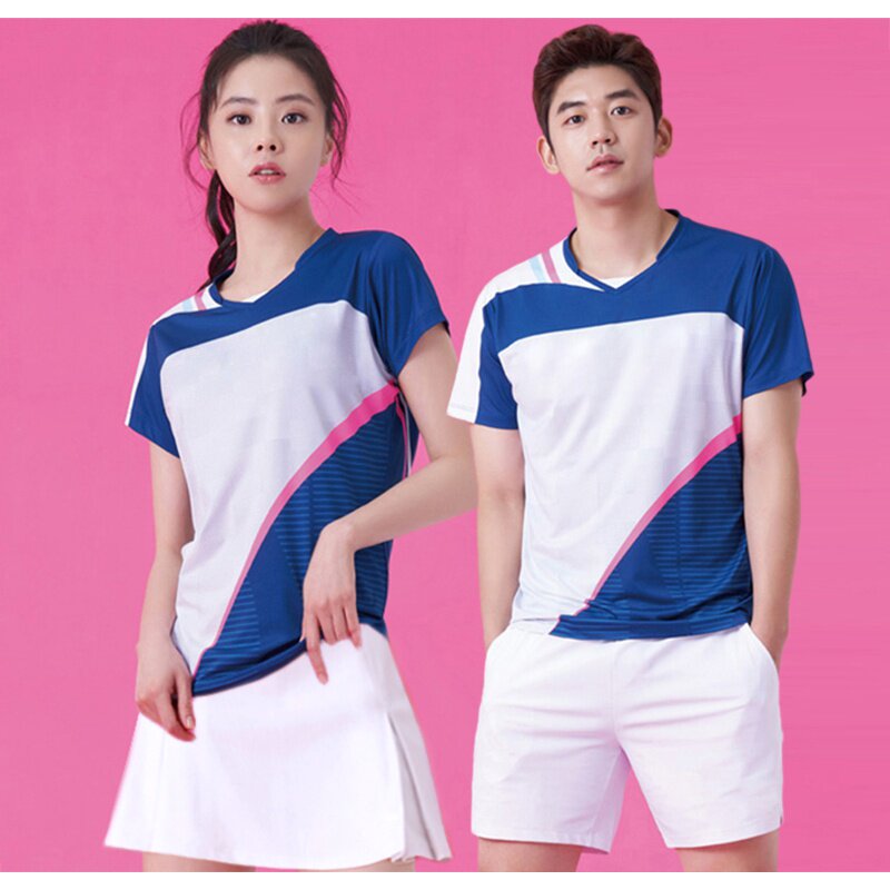 2020YY Same-style Badminton Suit Speed Dry Breathable Team Customised Racing Suit Fashion 100 Lap Occasions Couple Suits