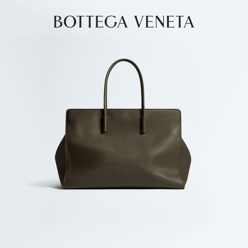 [Gift] Bv Bottega Veneta Summer New Product Women's Plus Size Barbara Tote Handbag Bv Woven Women's Bag