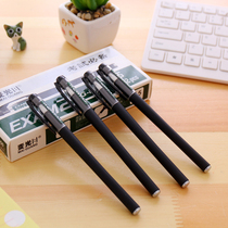 Exam in Sex Pen Signature Pen 0 5mm Black Medium Pen Students Writing Pen Stationery Items Children Gift