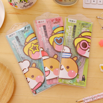 Han Edition Creative Stationery Ultra-Valued Dress Spelling Ruler Student Ruler set 18cm Ruler Spelled and Triangular Plate Gift