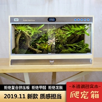 Solid Wood reptile box crawling pet box land turtle box incubator hedgehog lizard snake turtle guard Palace chameleon pet box
