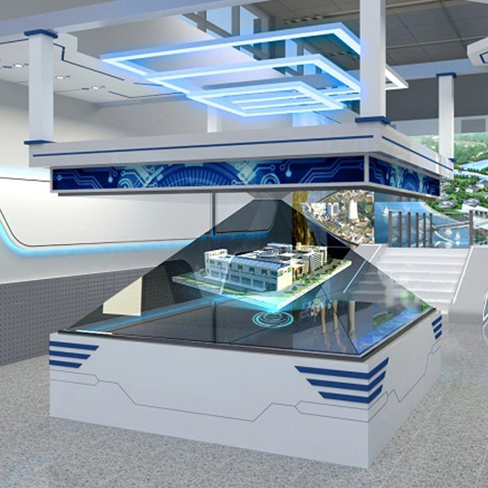 360度19寸全息投影柜：让珍宝在虚实间起舞