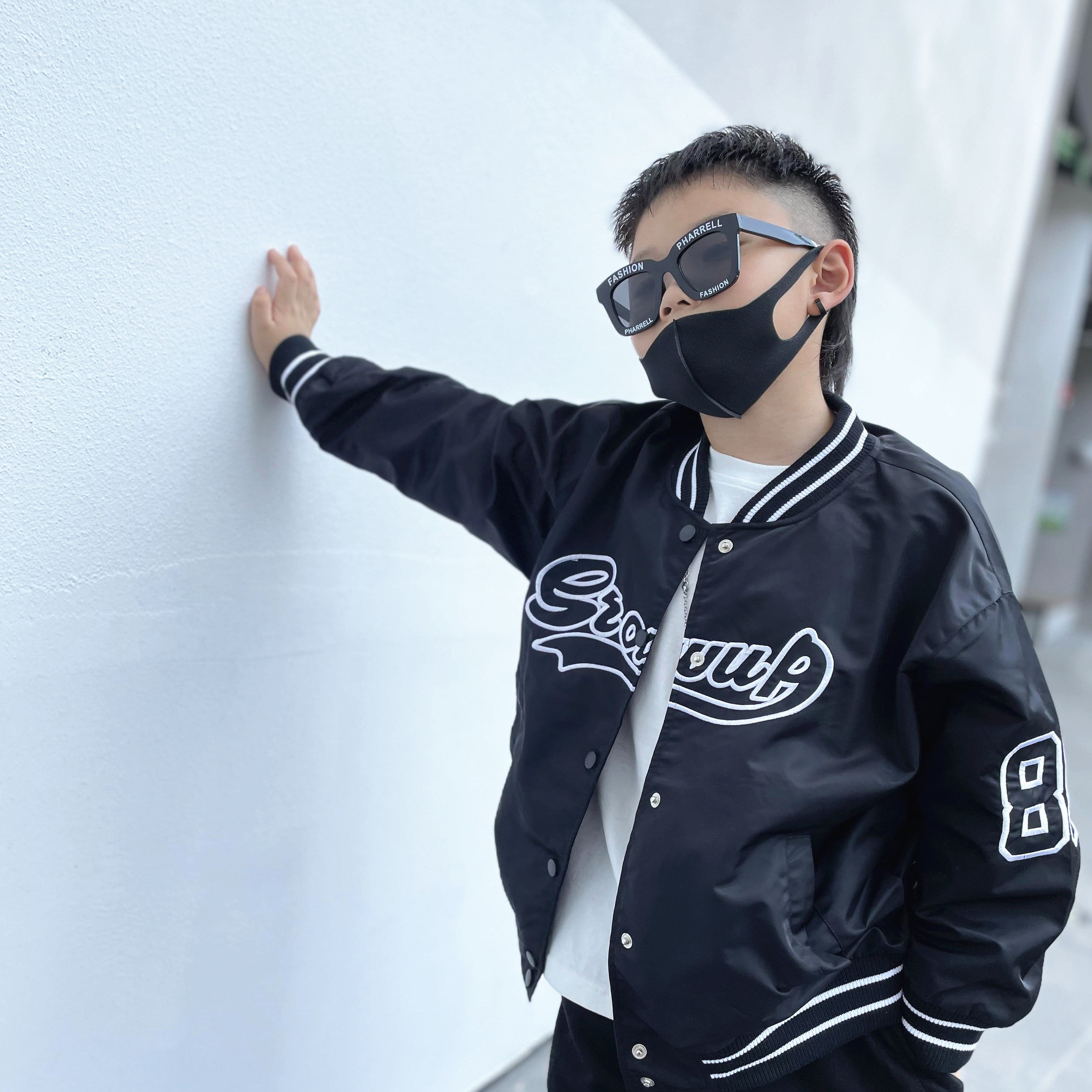 Boy's coat Autumn New Children's Jacket Sweatshirt Big Boy's Ocean Baseball Clothing