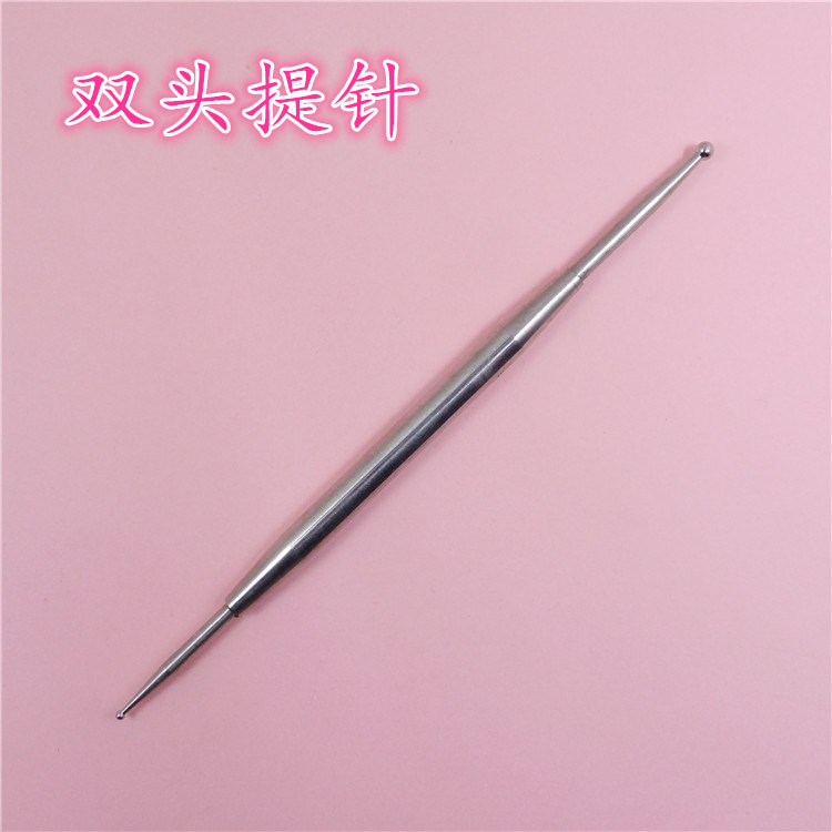 双头单头提针 缇针 穴位定位针按压按摩棒 针具 点穴按摩针