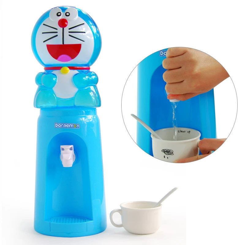 Douyin cùng màu đỏ dễ thương hoạt hình máy tính để bàn máy tính để bàn Doraemon Doraemon mèo nhỏ nước nhỏ cốc - Nước quả
