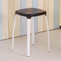 Household plastic square stool fashion creative high stool thickened color bench simple round stool meal for shoes stool chair