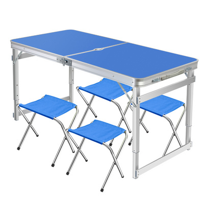 Folding table outdoor stalls push stalls tables and chairs retractable portable tables advertising tables wild meals small tables