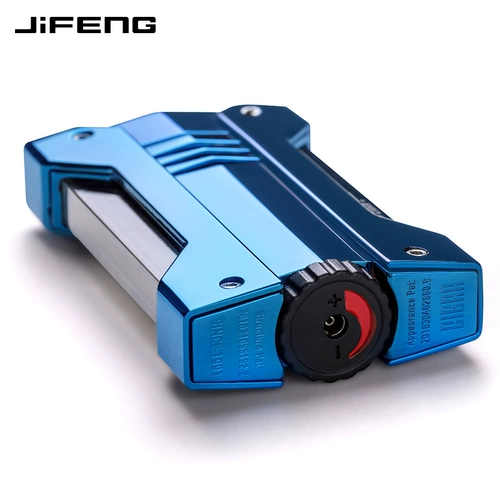 Модная портативная металлическая зажигалка, ветрозащитная подарочная коробка, упаковка