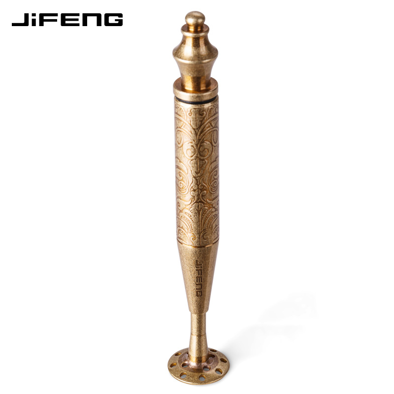 Jifeng Monsoon Pipe Pressure Rod Anti flameout Carbon Repair Device Concave Spoon Hollow Multi functional Pipe Accessory YD-001