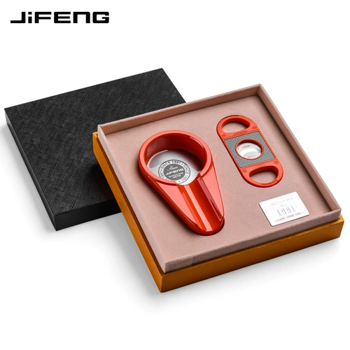 Jifeng Monsoon Cigar Ashtray Suct, Sharp Cigar Cutcure Crong Domate Smoke Splot Ashtray JF-T202A.B