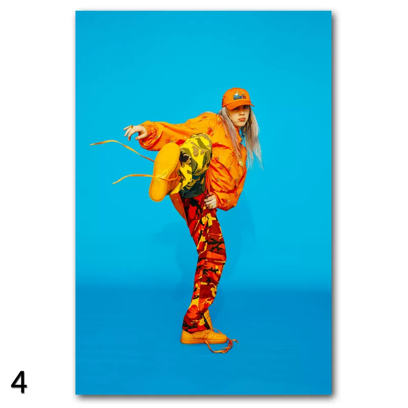 Постер Billie Eilish на Bilibili