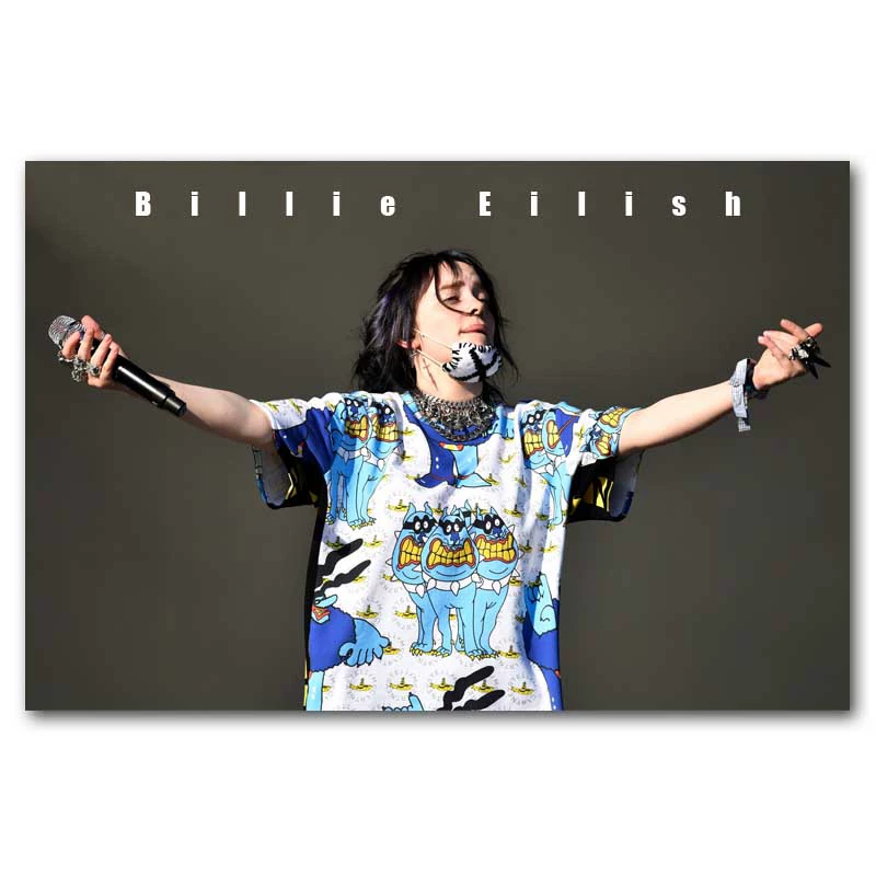 Постер Billie Eilish на Bilibili