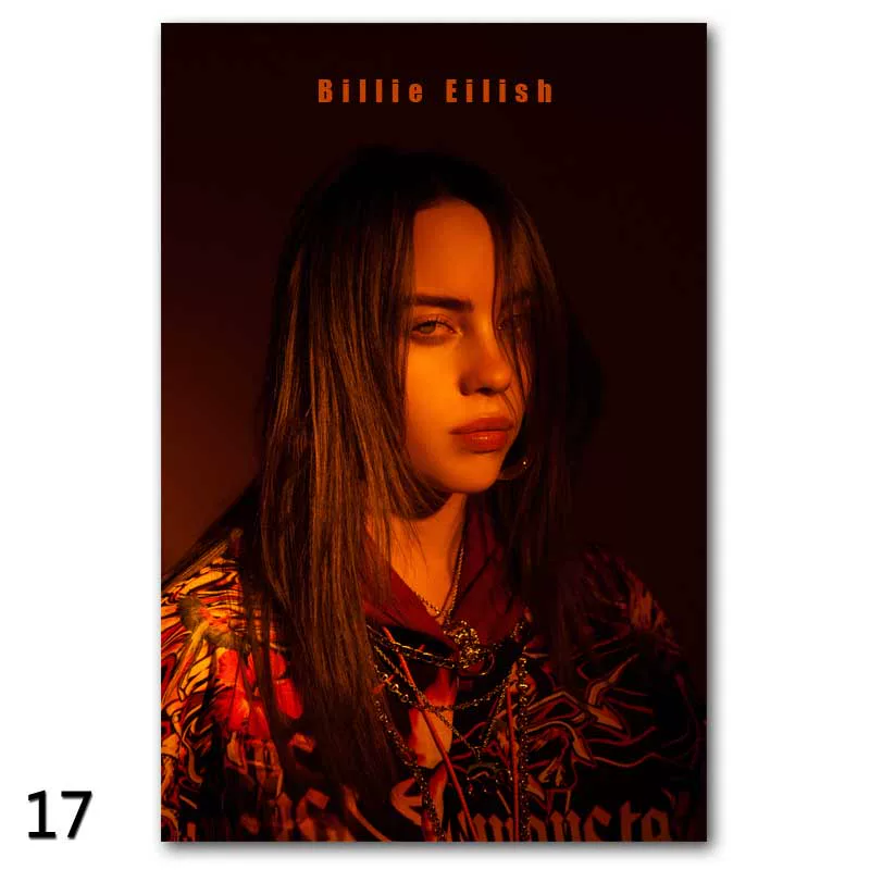 Постер Billie Eilish на Bilibili