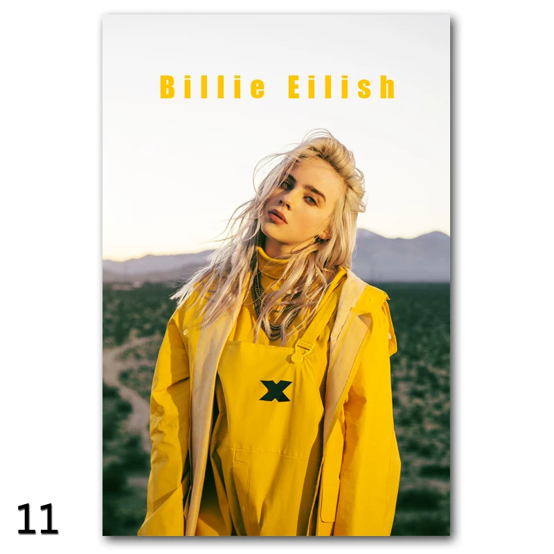 Постер Billie Eilish на Bilibili
