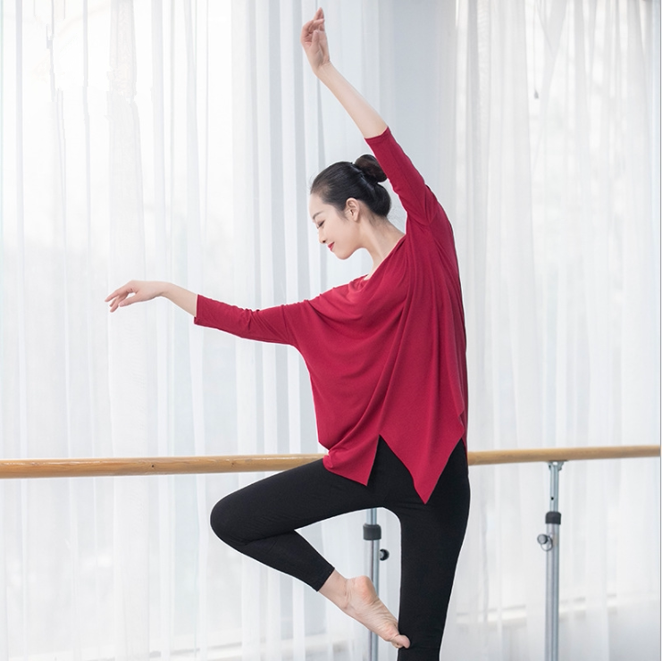 Modern dance suit Pants Wide Leggings Pants Loose Classical Dance Body Art dance pants yoga pants women's square dance costumes