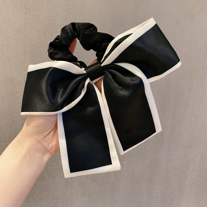 Bow Knot Pattern Women's Gender Women's Simple Style Classic Style Bow Knot Cloth Hair Tie