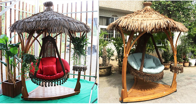 Xích đu ngoài trời ghế xích đu ngoài trời biệt thự xích đu ngoài trời ban công treo giỏ treo ghế vườn giải trí kiosk nội thất ghế gỗ ngoài trời