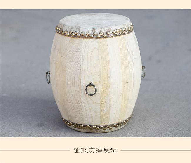 Cần cẩu đen da bò trống trống quốc gia toàn bộ lớp da bò trống gỗ rắn gỗ trống trống opera chuyên nghiệp trống Gaotang nhạc cụ - Nhạc cụ dân tộc