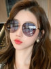 2025 New Style Sunglasses for Women, High-End, Special for Driving, Anti-Uv Sunglasses, Suitable for Large Faces, Slimming Effect, for Nearsightedness