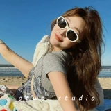 Белые солнцезащитные очки для путешествий в стиле хип-хоп, премиум класс, защита от ультрафиолета