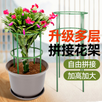 Flower shelf climbing rattan Crab Claw Blue Special Bracket Bay Rod Orchid Green Crescent Moon Season Support Flower Pot Planting Climbing Splicing