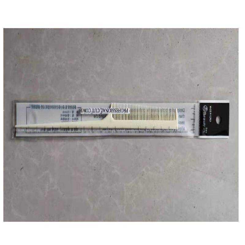 Korea's original import of five oceans stained hot oil pointed comb hair hair hair tip comb