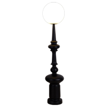 Lujia Liangpin Italian retro living room Roman column floor lamp light luxury bedroom mid-century high-end bedside table lamp