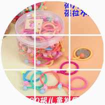 Boxed childrens head rope cute tie hair rubber band Korean version of the hair ring jewelry Hair rope women do not hurt hair headdress hair accessories