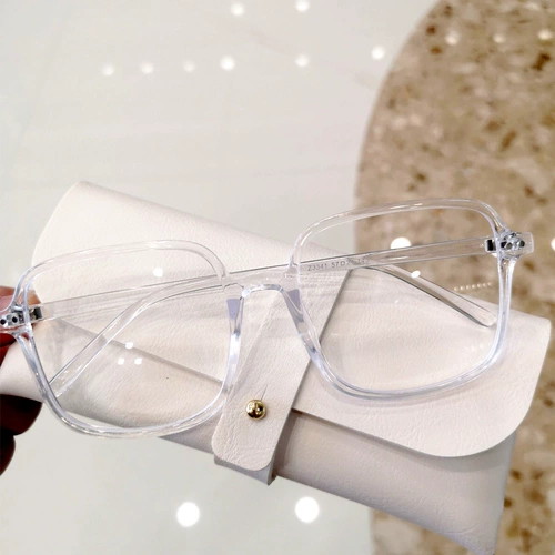 大 大 рамка Женская ретро -ретро -большая рамка, показывающая худые олигомы с легкими зеркалами с близким зрением со степенью онлайн со очками