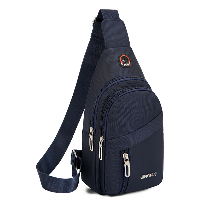 Men's bag chest bag new travel small bag travel shoulder messenger bag sports night running cycling running nylon cloth bag
