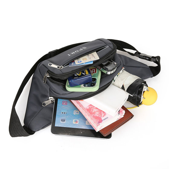 Mobile phone waist bag for men and women working on the construction site with multi-functional large-capacity waterproof wear-resistant business cash register wallet