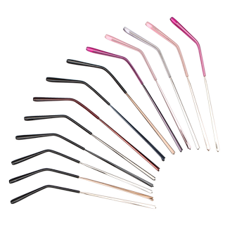 金属眼镜腿配件单牙1mm男女近视眼镜框支架眼睛脚腿一对通用替换