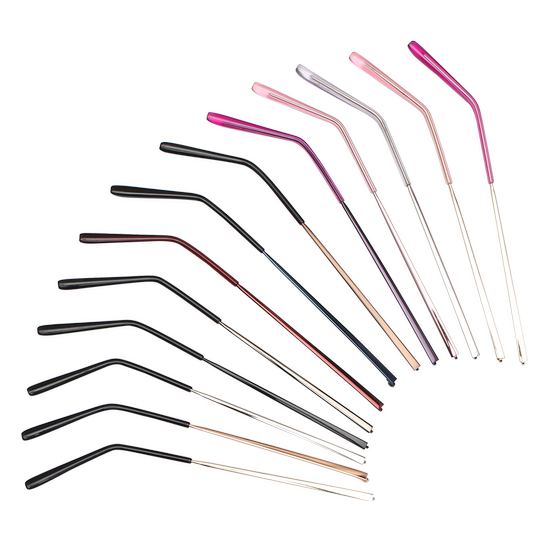 Metal accessories single teeth universal replacement temples