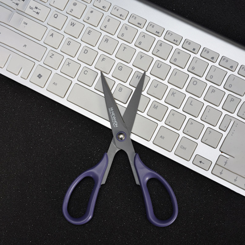 Japanese Silky (Silky) Handmade Non-Stick Scissors with Extended Design for Office Use, Imported Scissors for DIY Crafts
