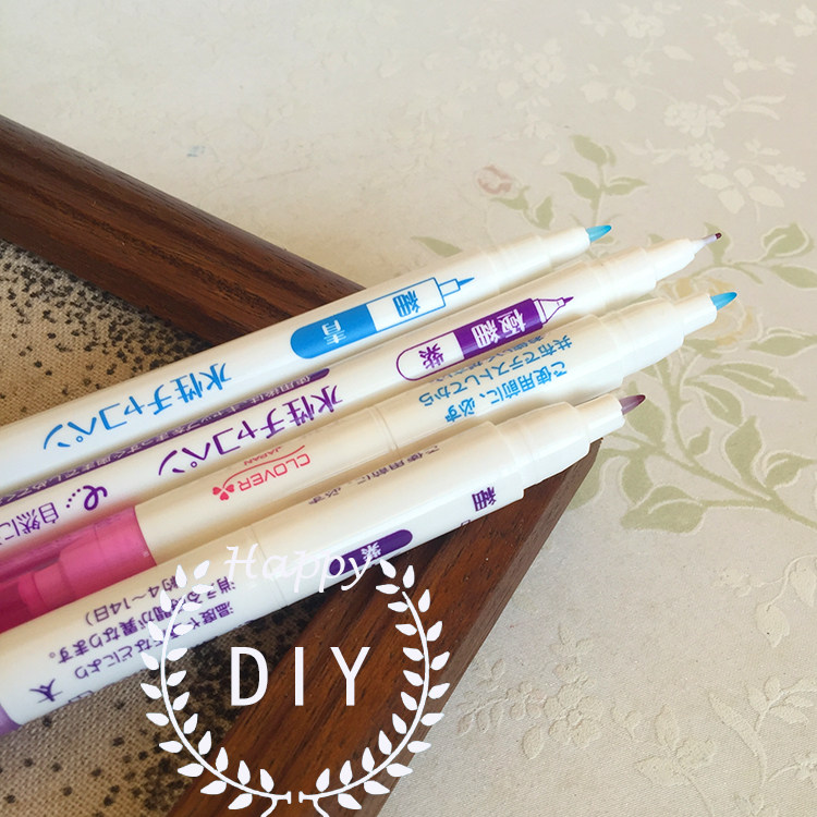 Japanese Coke Parquet Hand Tool Cloth Water Racquet Water Soluble Pen Embroidered Tugas Racquet Water Cancellation Pen