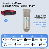 2i2 четыре поколения+MC001 Конденсарный MAI (значение Value Voic Dubbing)