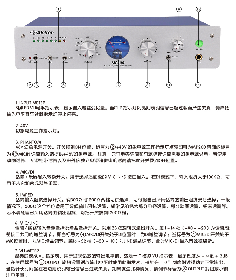 Micrô ghi âm Alctron / love MP200 chuyên nghiệp - Nhạc cụ MIDI / Nhạc kỹ thuật số mic asmr
