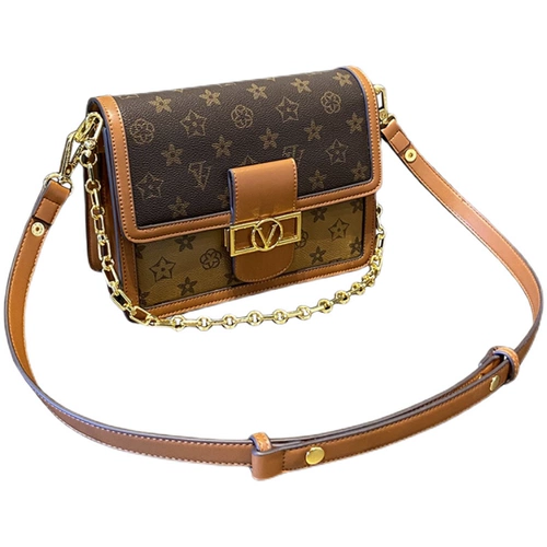 Сумка через плечо, универсальная цепь, из натуральной кожи, в корейском стиле, премиум класс