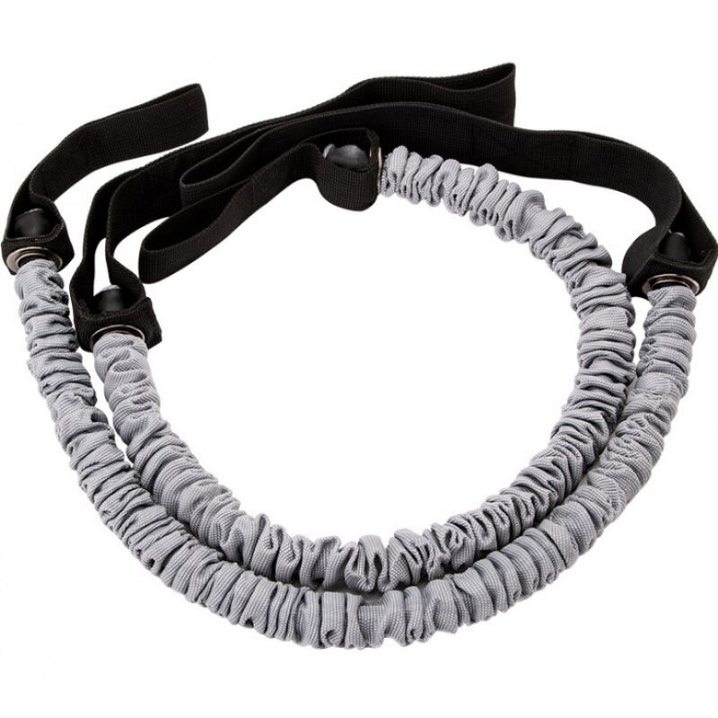 Bodybuilding wheel auxiliary pull rope bodybuilding wheel elastic rope motion fitness roller resistance rope pull-in-the-belly equipment