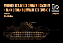 T-MODEL A72004 1 72M153 Crow II automatic weapon station TUSKI anti-armored water sticker