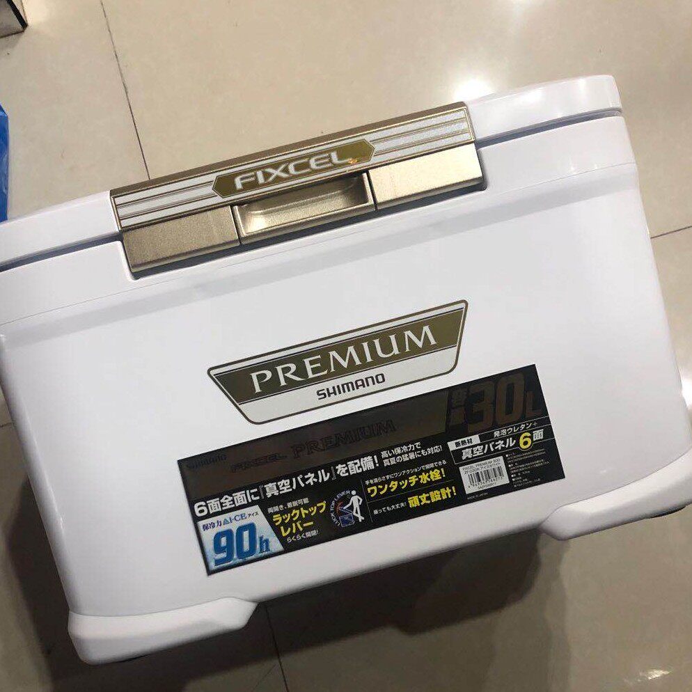 Shimano Premium Zf030n 30l 6 Sided Vacuum Insulated Refrigerator For Fishing